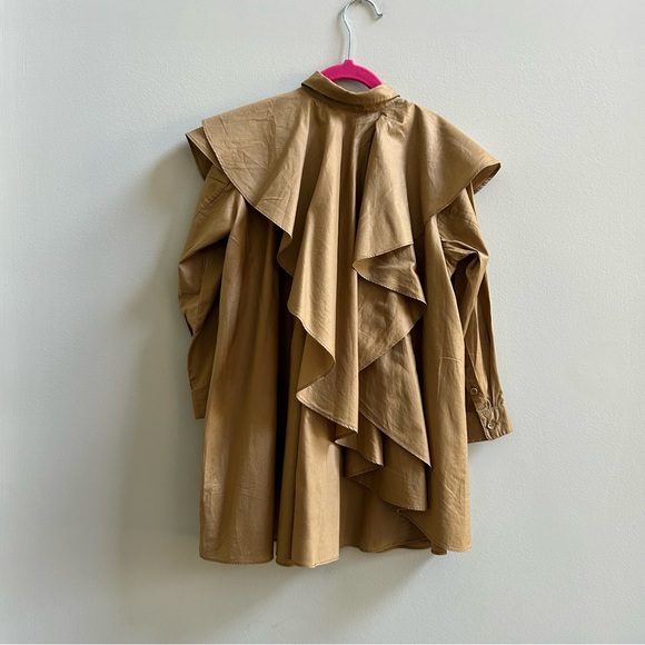 JNBY Girls’ Ruffle Shirt Dress, Size 120cm, 5-6 yrs - Picture 8 of 15